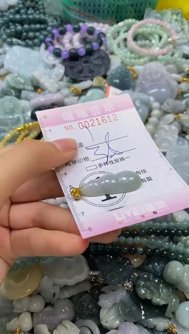 翡翠未镶嵌颈饰闪购0021612