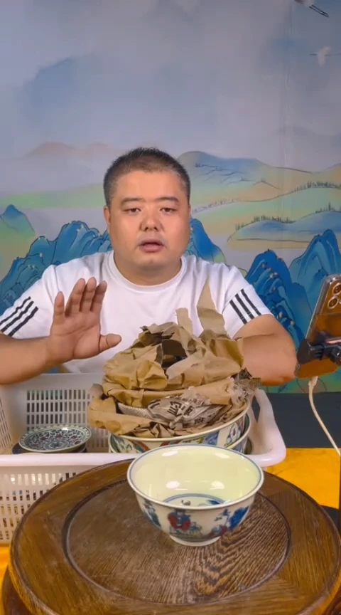 摆件景德镇陶瓷青花摆件95