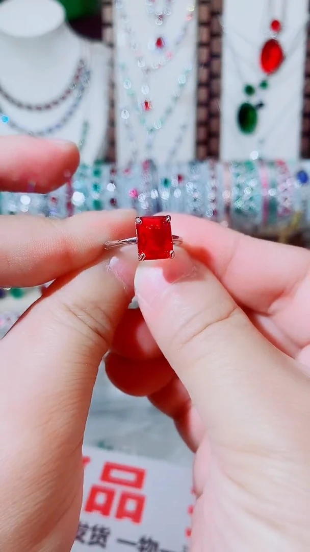 未镶嵌戒指红宝石红宝石192