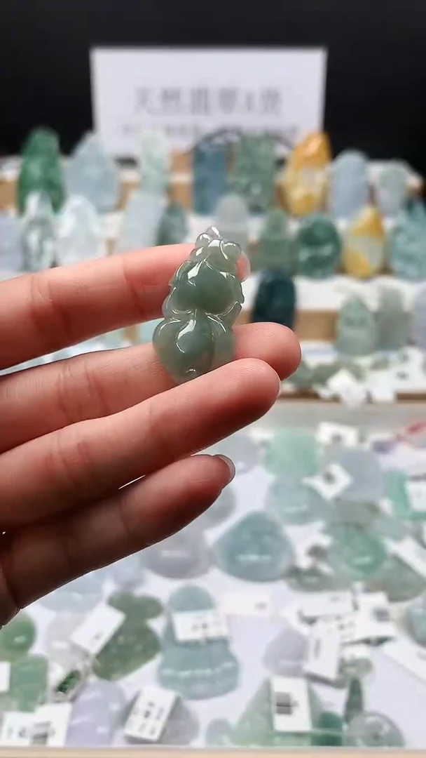 吊坠(不含链)未镶嵌翡翠57金鱼