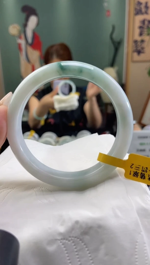 翡翠手镯未镶嵌59圈口x