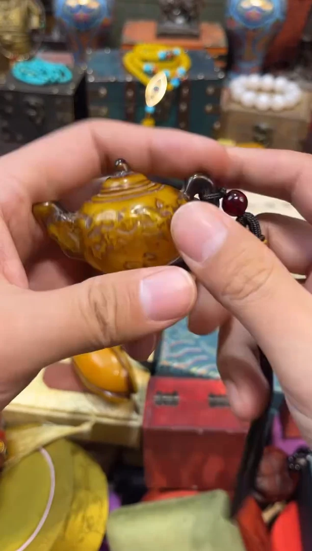 未镶嵌蜜蜡裸石W刘哥高端专属精品3