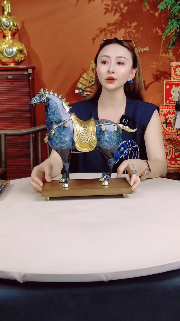 黄铜中号盛世唐马