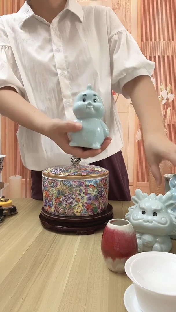 瓷用****3陶瓷摆件 鸡 1个