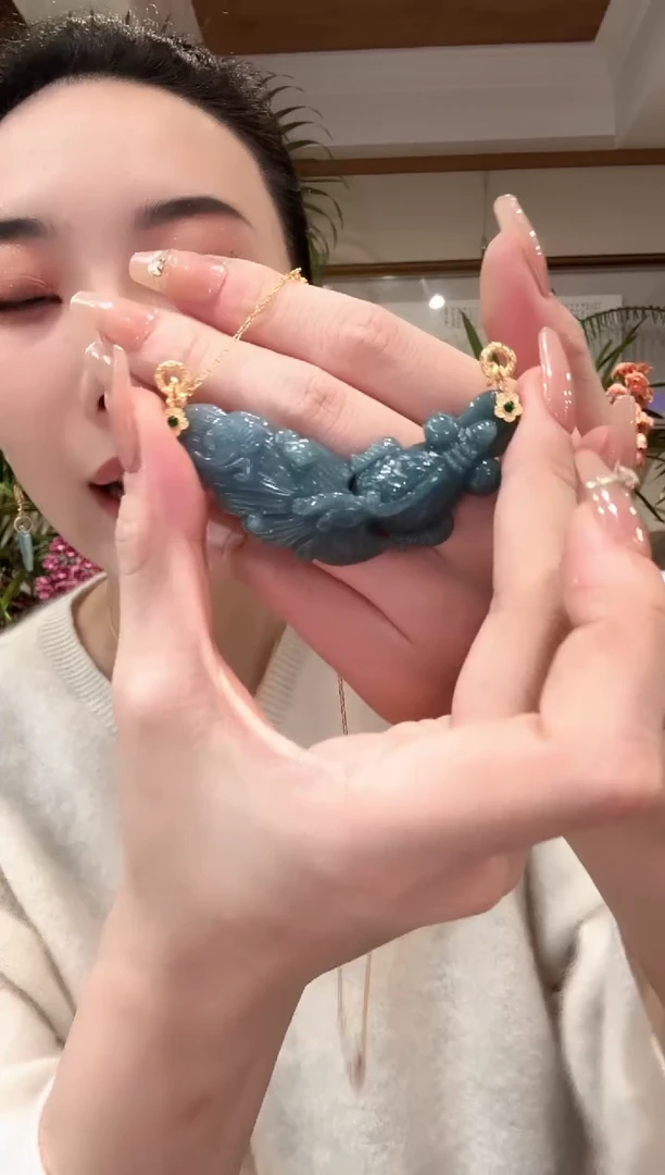 【闪购商品】翡翠颈饰未镶嵌国风