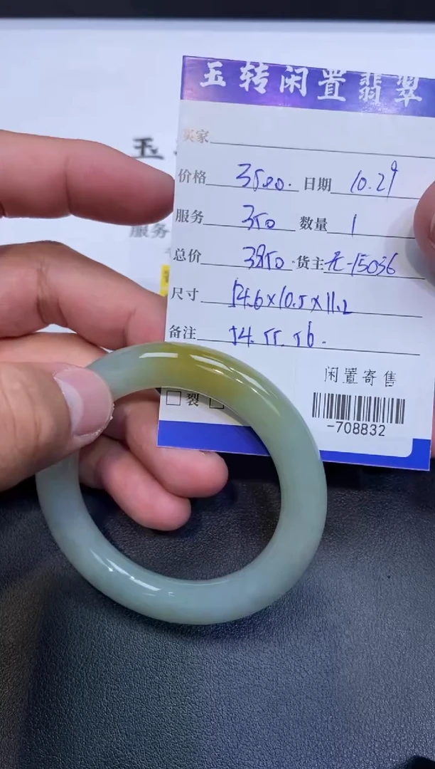 颈饰未镶嵌翡翠手镯多人-708832