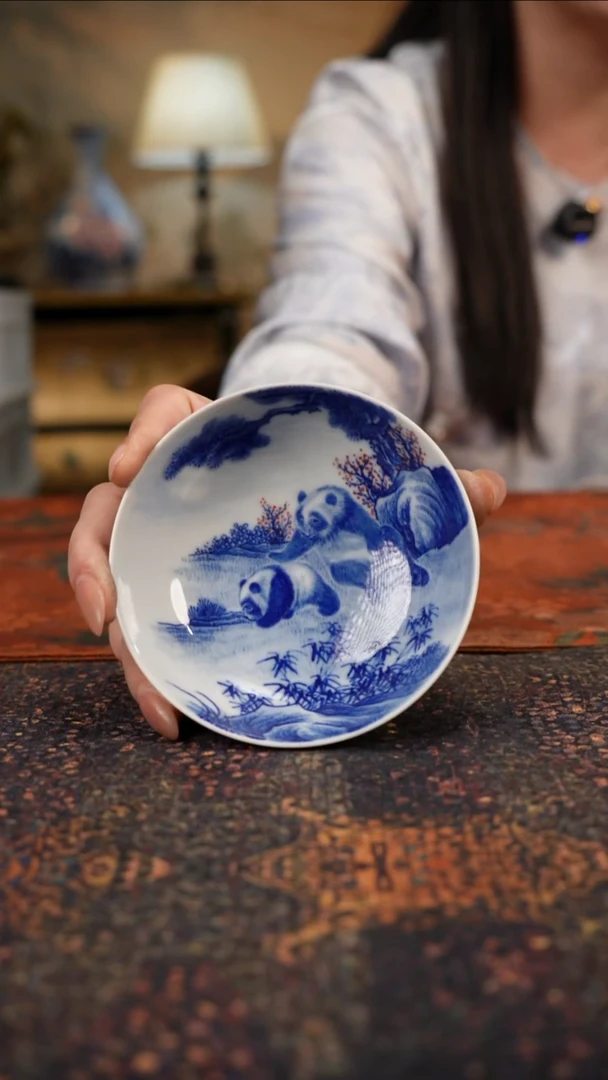 杯景德镇陶瓷杯碗柴烧多人