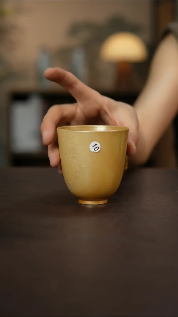 杯景德镇陶瓷杯碗柴烧多人