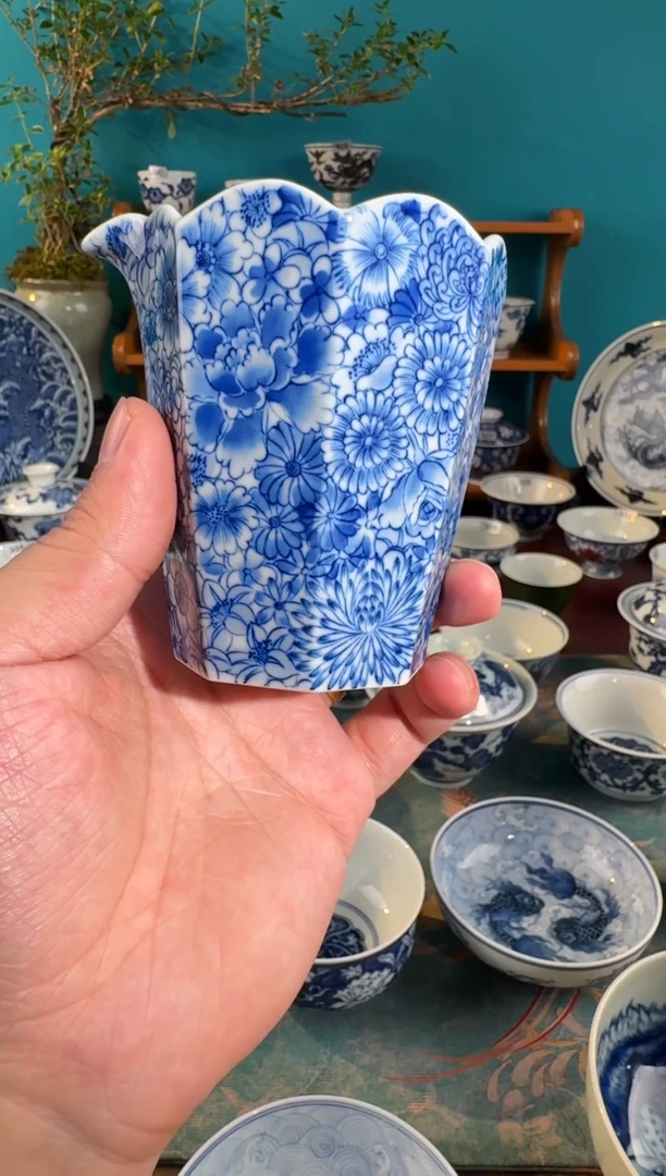 小*不二说瓷纯手绘杯