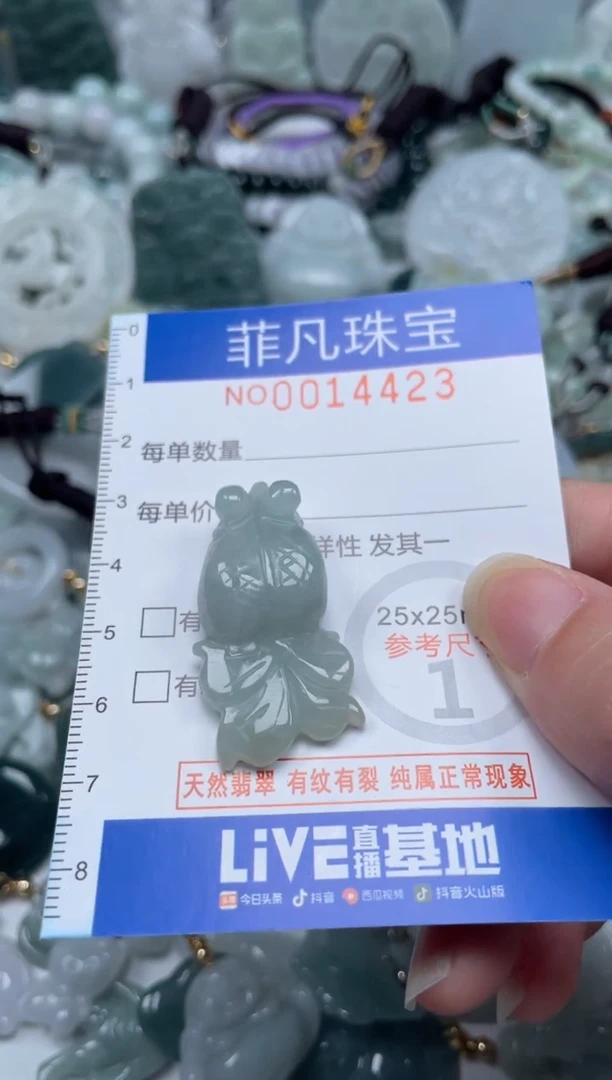 颈饰未镶嵌翡翠14423