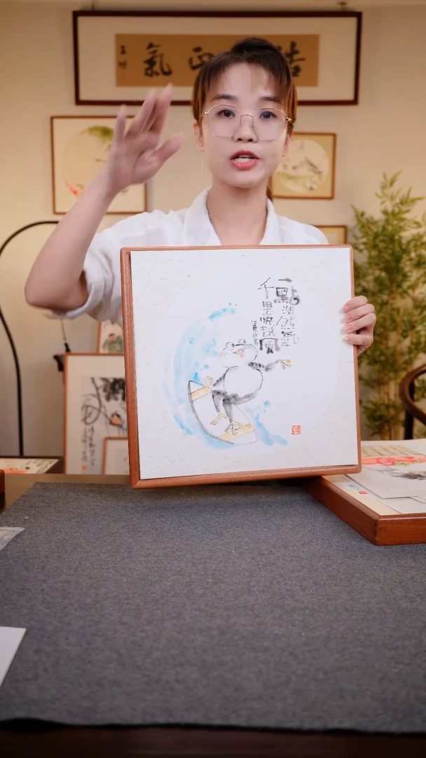 国画鹿鸣现代美术馆-张志城老师作品
