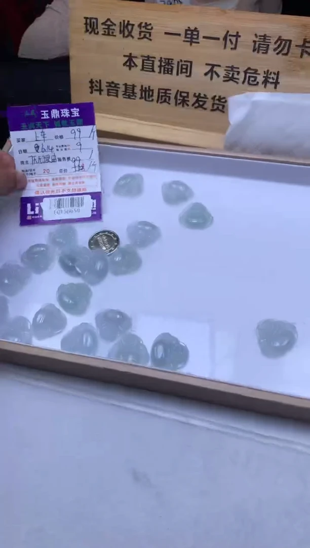 翡翠未镶嵌吊坠(不含链)多样性发其一-F0156658