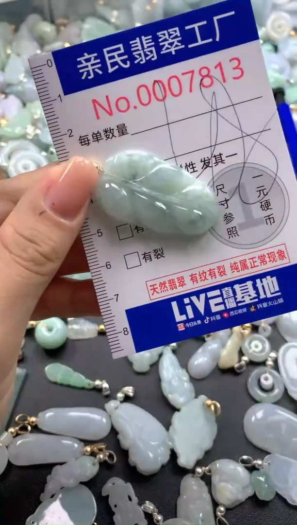 颈饰未镶嵌翡翠7813