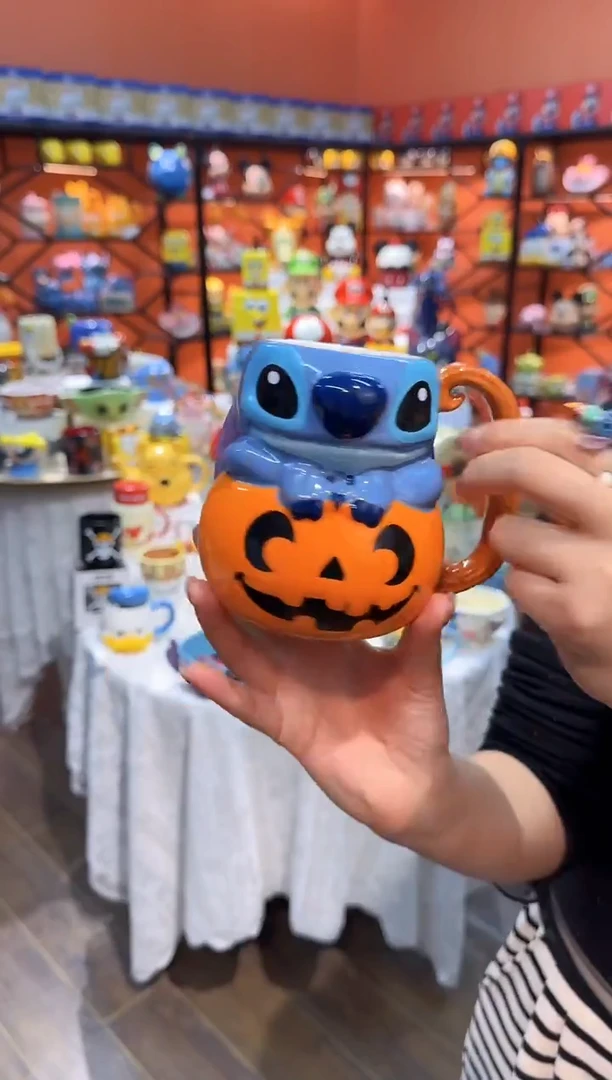 瓷片@@吏迪仔南瓜陶瓷杯