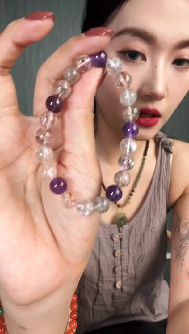 水晶手串未镶嵌超7单圈