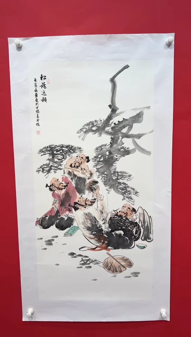 国画画家陆远华纯手绘原作