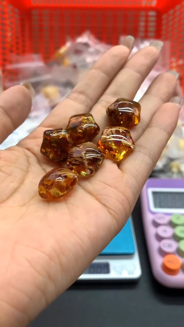 未镶嵌琥珀珠宝奇石552多样性发其一默认有瑕