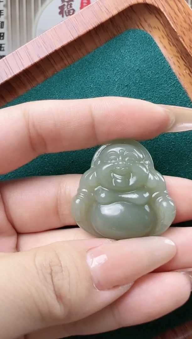 【闪购商品】和田玉颈饰未镶嵌佛公吊坠