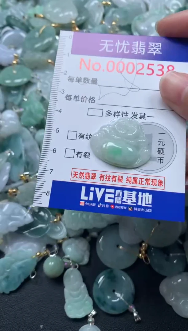 颈饰未镶嵌翡翠2538