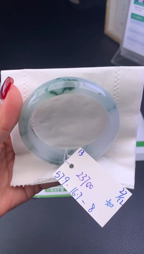 未镶嵌手镯翡翠假一赔三   手镯