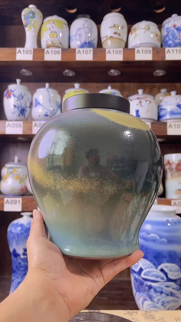 迎君陶瓷纯手工手绘    9