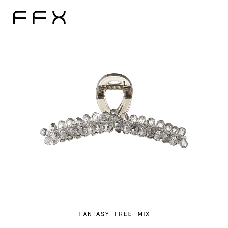 弗弗西FFX【冰境】轻奢时尚手工仿水晶超闪抓夹
