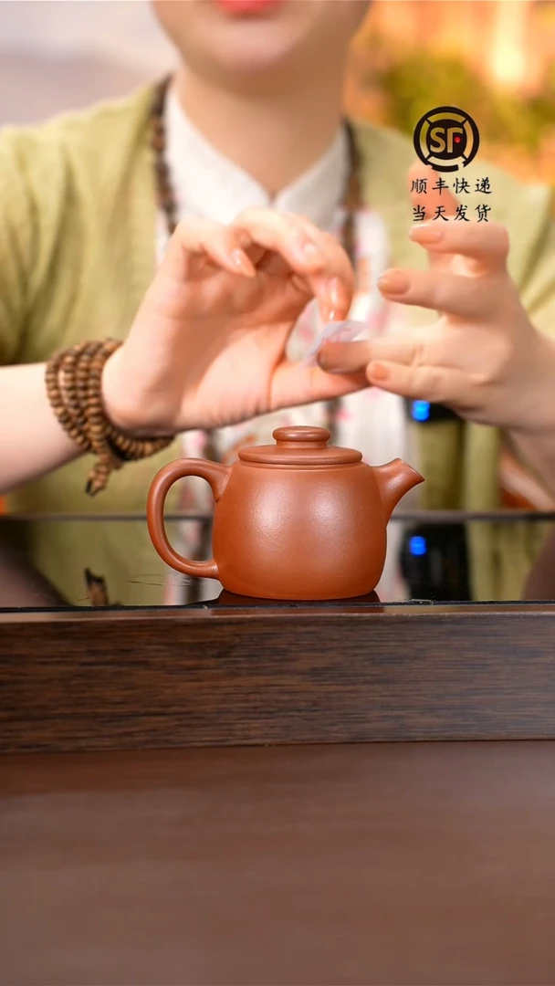 茶壶紫砂原矿手工壶