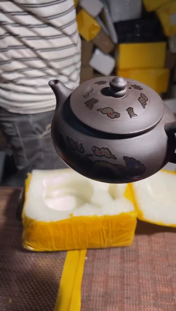 陶瓷茶具摆件旅行套组