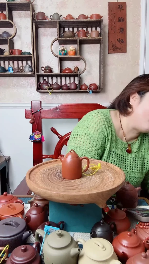 茶壶紫砂朱泥 秦权120CC