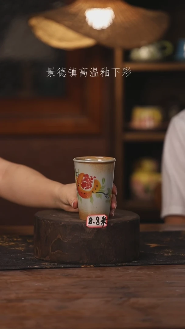 陶瓷景德镇高温釉下手绘陶瓷360