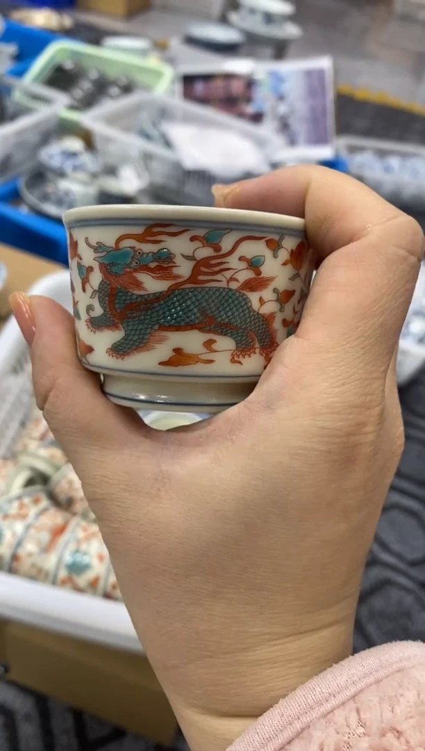 摆件陶景德陶瓷茶具容量约60