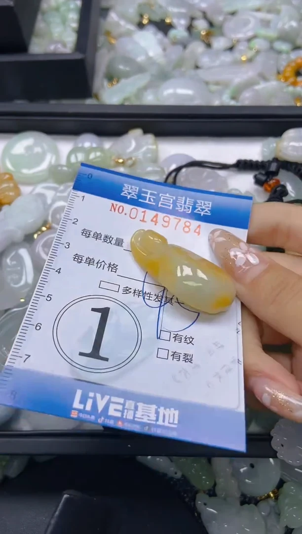 翡翠未镶嵌颈饰闪购0149784