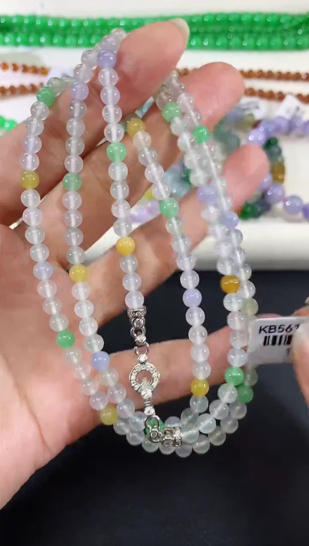 未镶嵌手串翡翠157|8800+0