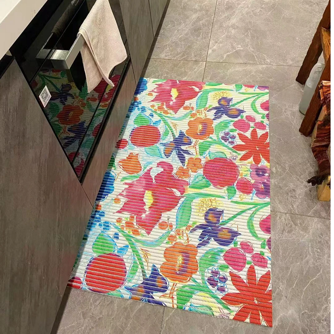 friedola芙丽朵拉繁花65cm有孔地垫浴室垫入户垫子门垫多用途垫