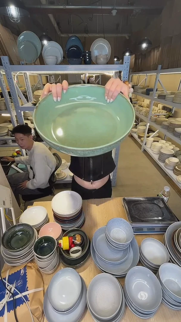 瓷26高温釉下彩陶瓷餐具