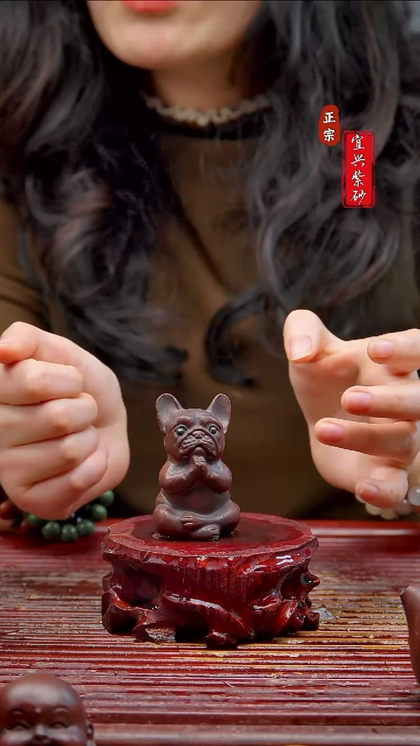 紫砂茶宠宜兴紫砂茶宠摆件