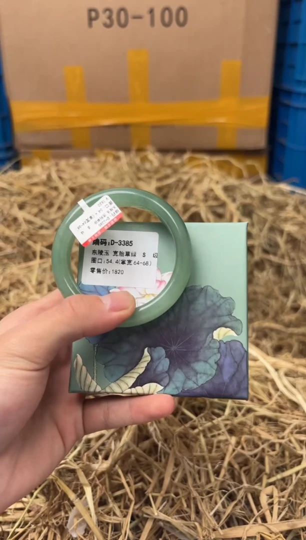 未镶嵌手镯石英质玉D-3385