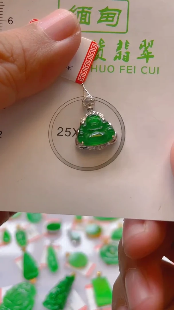 翡翠18K金镶嵌颈饰新号开播，全场乱卖