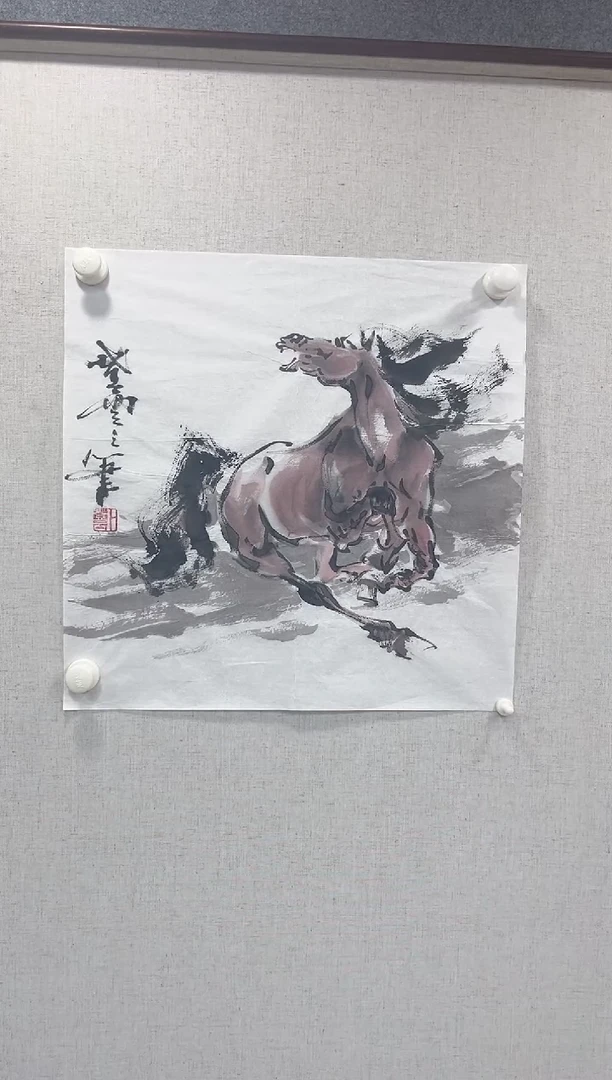 国画卜登云老师三尺斗方