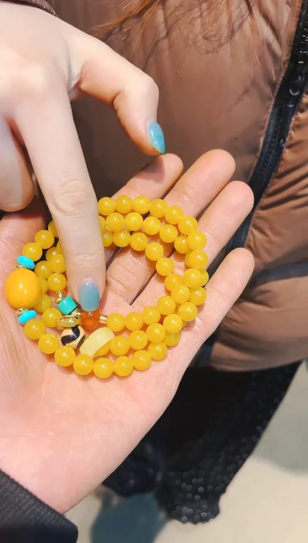 【闪购商品】蜜蜡颈饰未镶嵌七七精品专属链接78967463