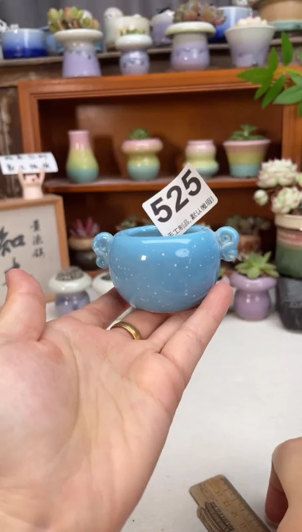 瓷片525瑕疵知木小芳你花盆
