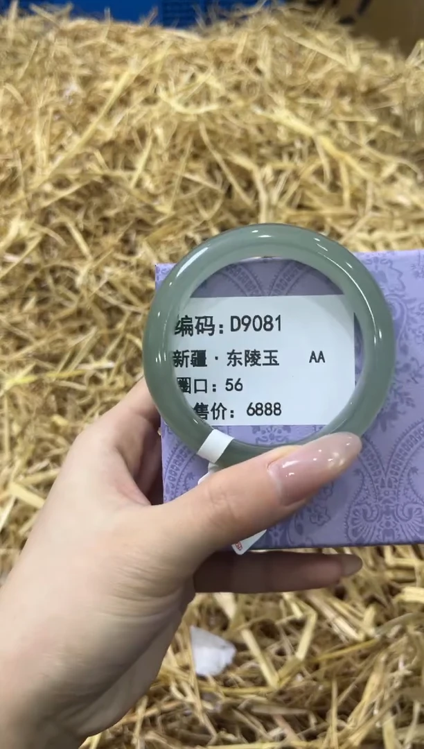 未镶嵌手镯石英质玉D9081