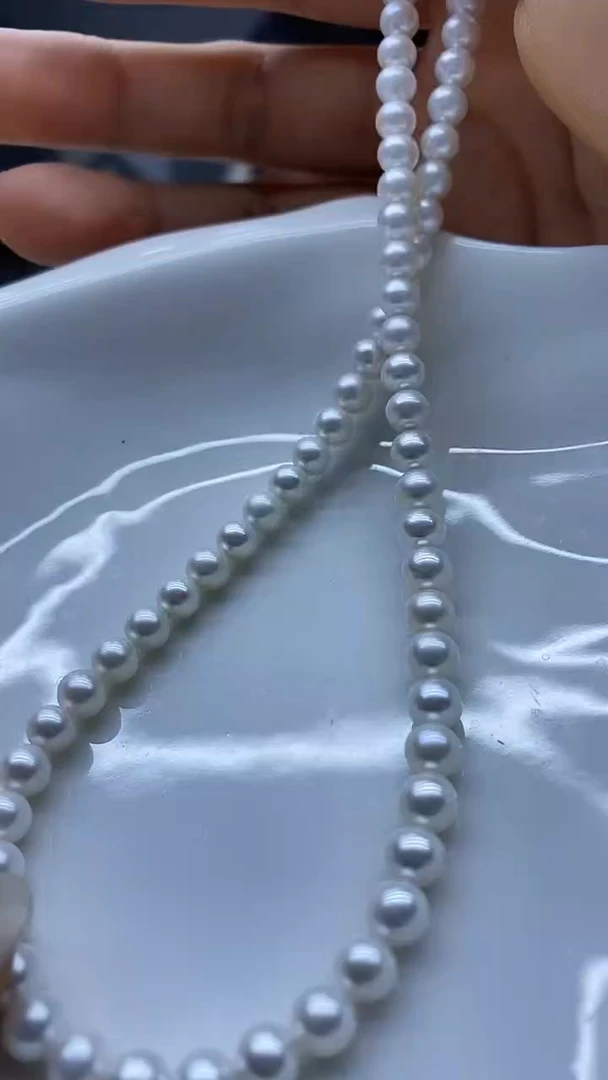 项链未镶嵌淡水珍珠项链多样性发其一