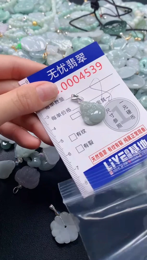 颈饰未镶嵌翡翠4539