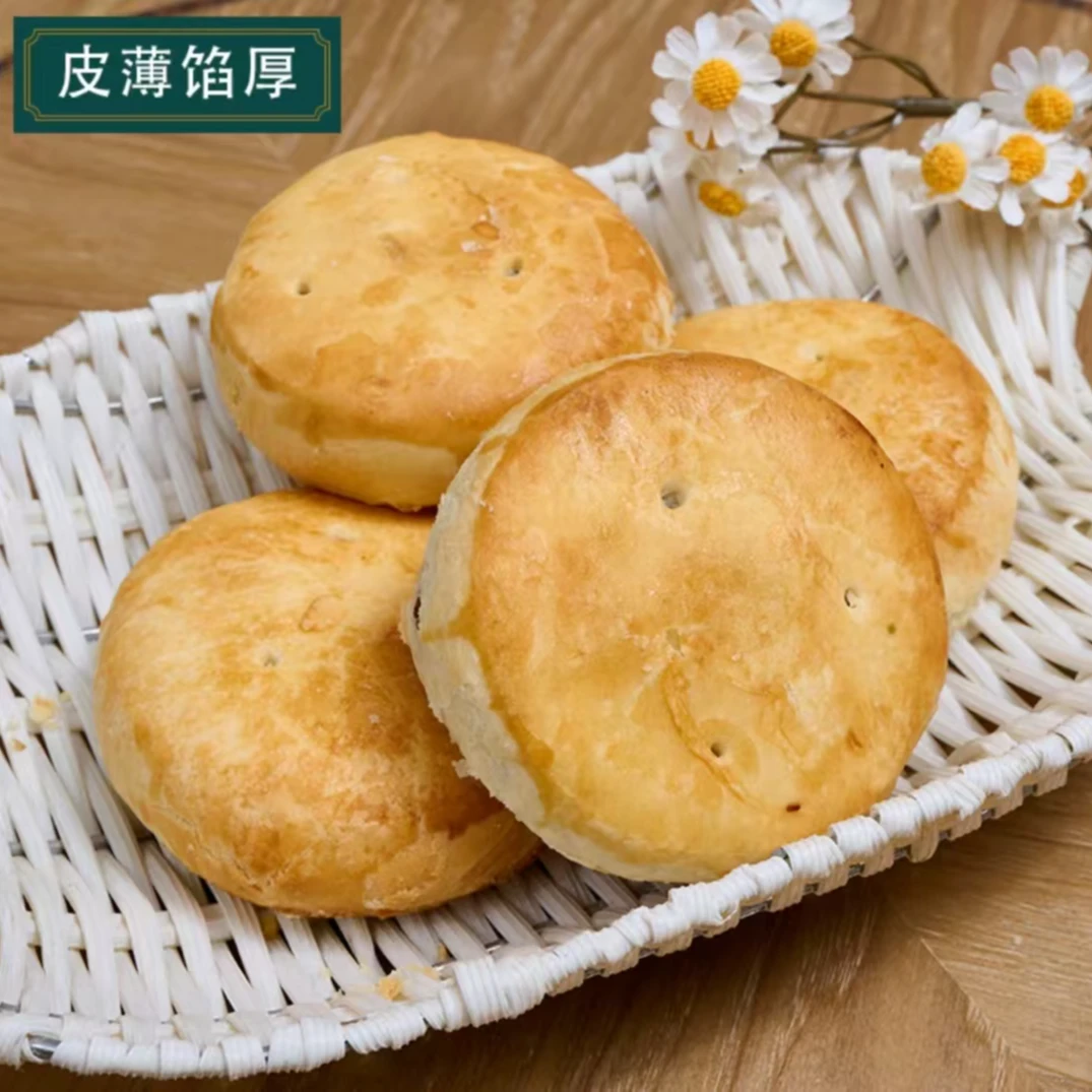 正宗黄庄手工酥皮月饼，各种酱多多口味
