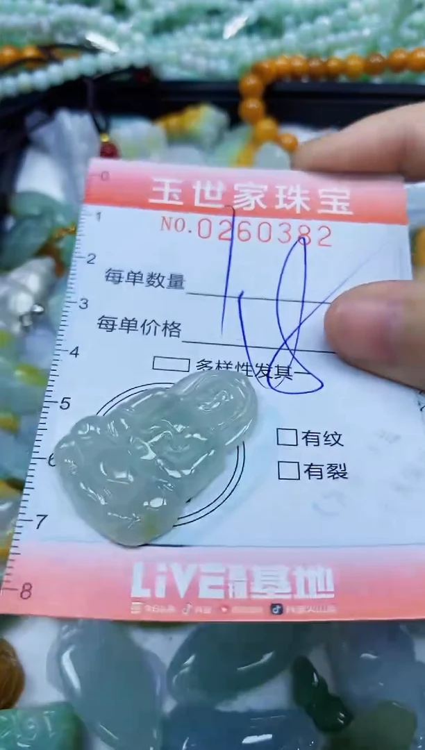 翡翠未镶嵌颈饰闪购0260382