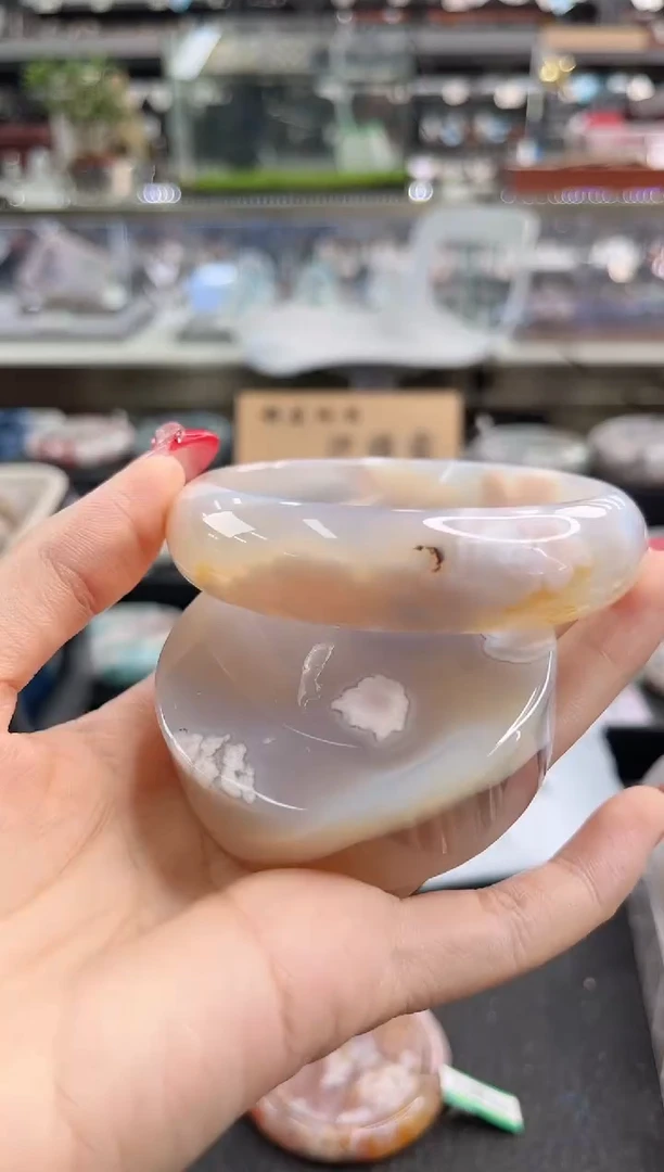 未镶嵌手镯石英质玉63圈口 （赠品镯心）3426502