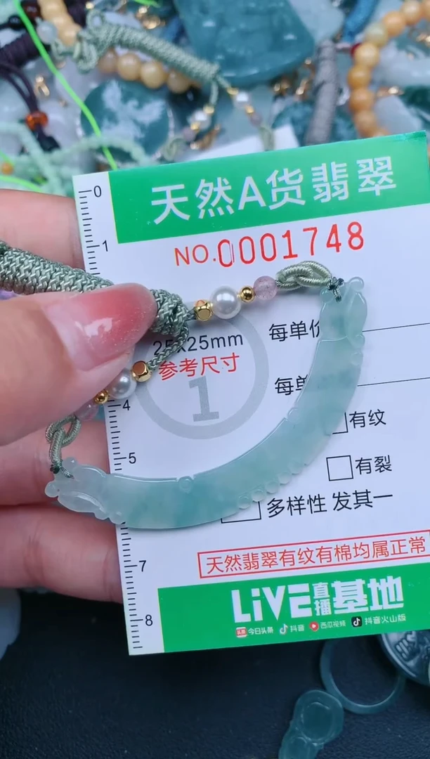 【闪购商品】翡翠颈饰未镶嵌.0001748