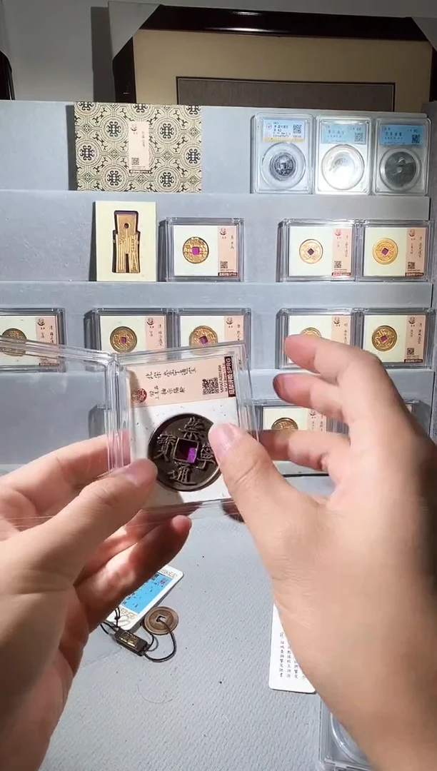 铜乌***时崇宁 精装版钱币一枚同分择优发