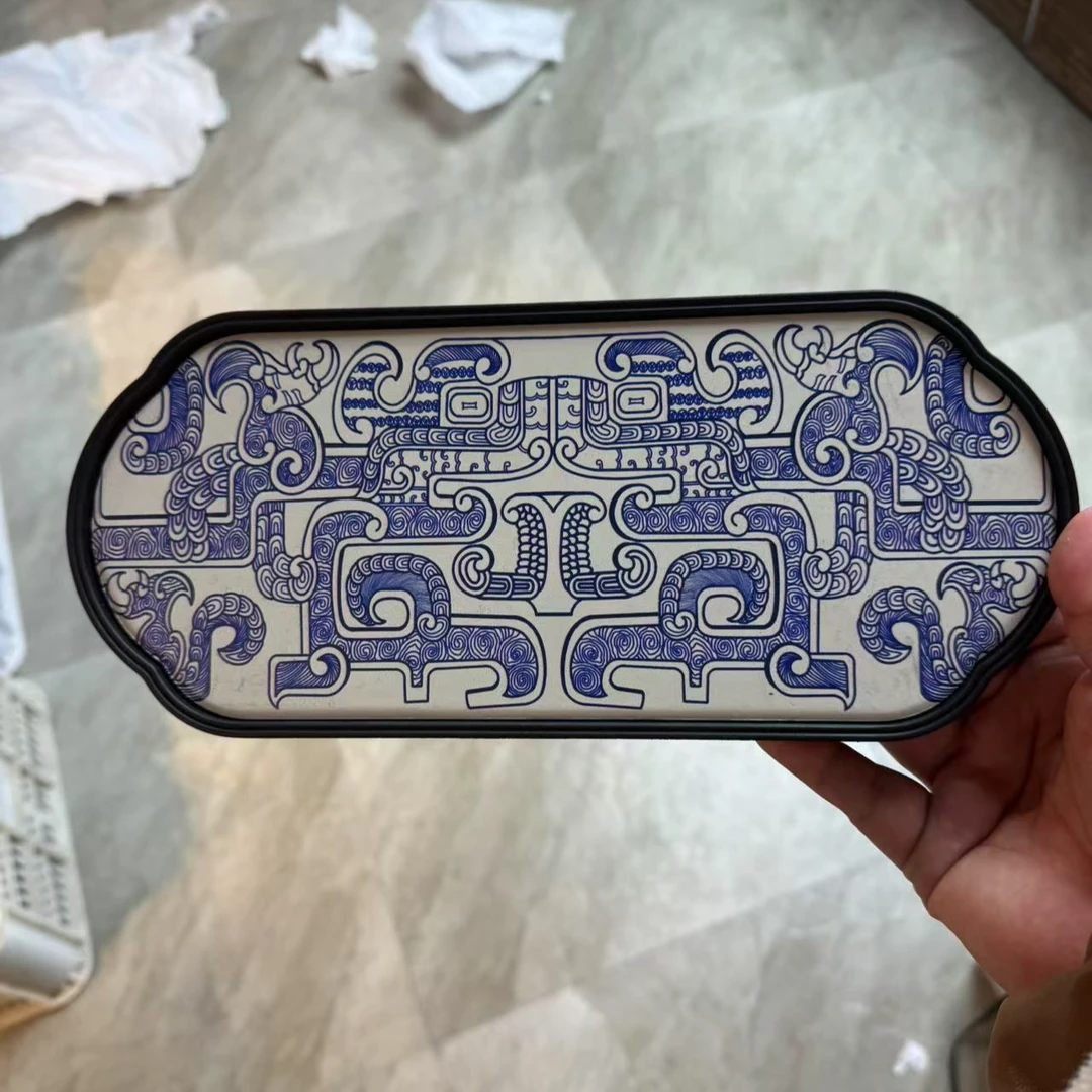 饕餮纹吸水茶盘-ZH661（众）